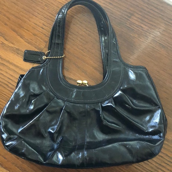 Coach Purse patent leather purse - Picture 4 of 6